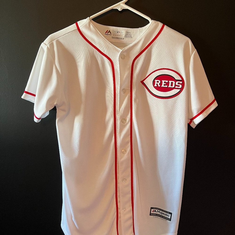 Cincinnati Reds Jersey Brandon Phillips Youth Large